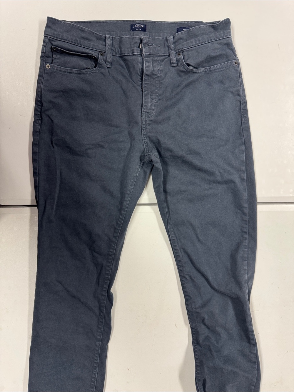 J. Crew Slim Men's Jeans in Charcoal Blue